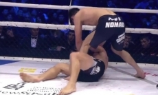 Видео нокаута казахстанца Рахмонова в бою за титул чемпиона M-1 Challenge