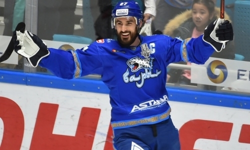Капитан «Барыса» единолично возглавил гонку бомбардиров плей-офф КХЛ