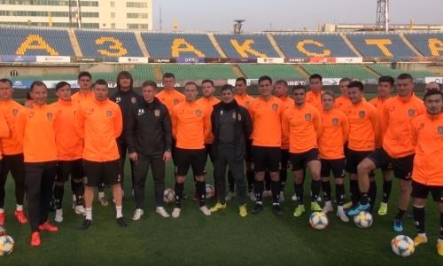Футболисты «Шахтера» поддержали сборную Казахстана перед матчами отбора на ЕВРО-2020