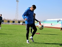 Фоторепортаж с тренировки «Иртыша» в Костанае