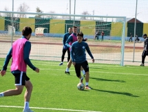 Фоторепортаж с тренировки «Иртыша» в Костанае