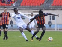 Фоторепортаж с матча Премьер-Лиги «Тараз» — «Шахтёр» 1:2