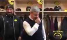 Видео из раздевалки «Сарыарки» после победы в серии плей-офф ВХЛ над «СКА-Невой» 4:0