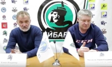 Видео послематчевой пресс-конференции игр финала плей-офф чемпионата РК «Бейбарыс» — «Номад» 2:1, 2:1 Б