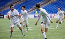 Молодежка «Астаны» отобрала очки у «Акжайыка» в матче Первой лиги