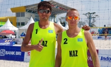 Казахстанские «пляжники» завоевали бронзовые медали на международном турнире