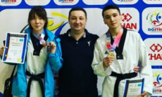 Карагандинские спортсмены стали призерами международного турнира по таэквондо WT