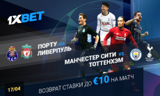 Надежный букмекер принимает ставки без риска на матчи Лиги Чемпионов