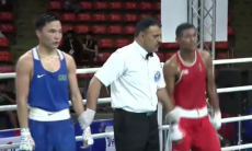 Видео боя с нокдауном от «молодежного» чемпиона Азии из Казахстана на старте ЧА-2019