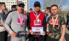 Военнослужащий РгК «Запад» стал победителем «Atyrau Marathon-2019»