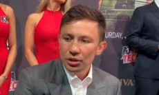 Видео интервью Головкина на пресс-конференции боя с Роллсом