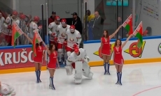 «Гордость берет за страну». Сборная Белоруссии показала видео из раздевалки в Нур-Султане