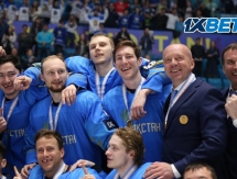 Фоторепортаж с награждения сборной Казахстана на чемпионате мира-2019