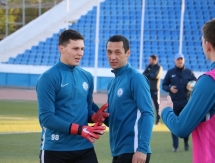 Фоторепортаж с предыгровой тренировки «Иртыша»