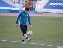 Фоторепортаж с предыгровой тренировки «Иртыша»