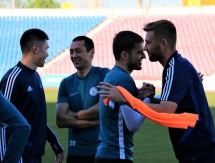 Фоторепортаж с предыгровой тренировки «Иртыша»