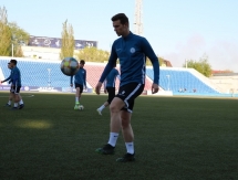 Фоторепортаж с предыгровой тренировки «Иртыша»