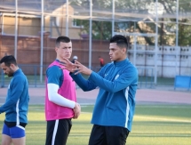 Фоторепортаж с предыгровой тренировки «Иртыша»