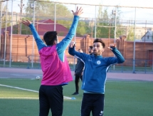 Фоторепортаж с предыгровой тренировки «Иртыша»