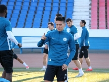 Фоторепортаж с предыгровой тренировки «Иртыша»