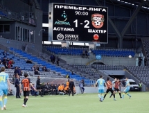 Фоторепортаж с матча Премьер-Лиги «Астана» — «Шахтёр» 1:2