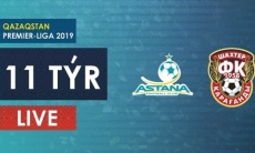 Видео матча Премьер-Лиги «Астана» — «Шахтёр» 1:2