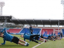 Фоторепортаж с тренировки «Иртыша»