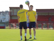 Молодежная сборная Казахстана продолжает подготовку к матчу с Черногорией