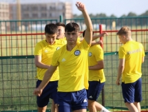 Молодежная сборная Казахстана продолжает подготовку к матчу с Черногорией