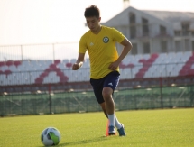 Молодежная сборная Казахстана продолжает подготовку к матчу с Черногорией