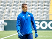 Фоторепортаж с предыгровой тренировки сборной Казахстана