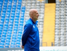 Фоторепортаж с предыгровой тренировки сборной Казахстана