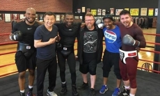 Украинский боксер провел очередной спарринг с соперником Головкина