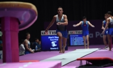 Казахстанец завоевал «серебро» на этапе Кубка мира по спортивной гимнастике
