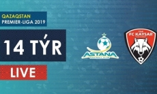 Видео матча Премьер-Лиги «Астана» — «Кайсар» 4:1