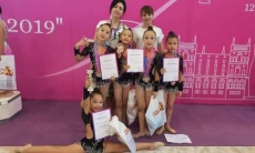 Команда мангистауских гимнасток заняла третье место на международном турнире в Баку