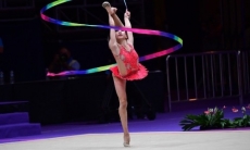 Тлекенова завоевала еще две медали на ЧА-2019 по художественной гимнастике