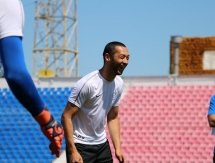 Фоторепортаж с предыгровой тренировки «Иртыша»