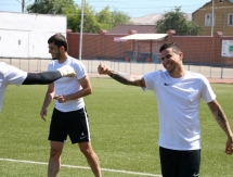 Фоторепортаж с предыгровой тренировки «Иртыша»