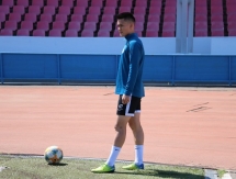 Фоторепортаж с предыгровой тренировки «Иртыша»