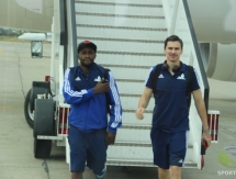 Фоторепортаж с прибытия «Астаны» в Румынию на ответный матч с «ЧФР Клуж»