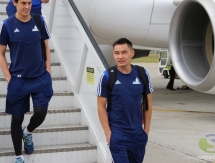 Фоторепортаж с прибытия «Астаны» в Румынию на ответный матч с «ЧФР Клуж»