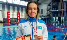 Казахстанская спортсменка завоевала второе «золото» на турнире по плаванию в Бресте