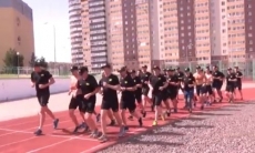 Видео с тренировки «Сарыарки» на УТС