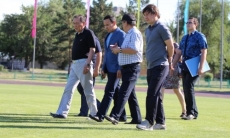 Запасное поле стадиона «Жетысу» закрыто для проведения матчей Премьер-Лиги