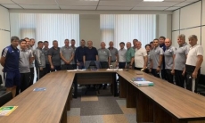 Михаил Гурман встретился с тренерами футбольного центра и молодежной команды «Астаны»