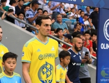 Фоторепортаж с матча Лиги Европы «Астана» — «Санта-Колома» 4:1