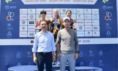 Аким Алматы поздравил победителей Кубка Азии по триатлону