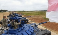 Казахстанцы снова лучшие в танковом биатлоне