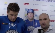 «Выдержка уровня „бог“». Появилось видео интересного интервью форварда «Барыса»